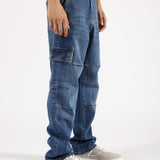 ORIGINAL STRAIGHT FIT CARGO DENIM