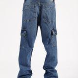 ORIGINAL STRAIGHT FIT CARGO DENIM