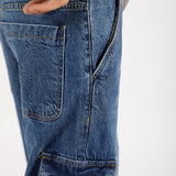 ORIGINAL STRAIGHT FIT CARGO DENIM
