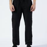 BAGGY FIT LINEN CARGO TROUSER