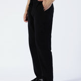 BAGGY FIT LINEN CARGO TROUSER