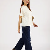 OVERSIZED CONTRAST TEE