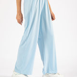 WIDE LEG TROUSERS WITH DRAW CORD DETAIL