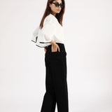 CONTRAST BUTTON DOWN TOP
