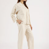 STRIPER BUTTON DOWN SHIRT