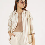 TEXTURED STRIPER SHIRT
