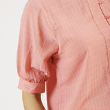 STITCH DETAIL BUTTON DOWN TOP