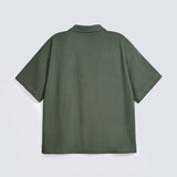 BOXY FIT TEXTURED POLO