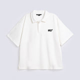 BOXY FIT TEXTURED POLO