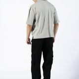 BOXY FIT TEXTUTRED POLO