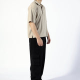 BOXY FIT TEXTUTRED POLO