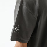 BAGGY FIT TEXTURED POLO