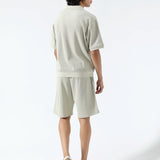 JOHNNY COLLAR TEXTURED BOXY FIT POLO