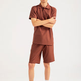 TEXTURED POLO