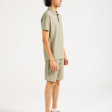 TEXTURED POLO