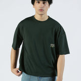 BOXY FIT CONTRAST PANEL TEE