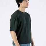 BOXY FIT CONTRAST PANEL TEE