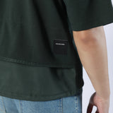 BOXY FIT CONTRAST PANEL TEE