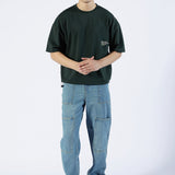BOXY FIT CONTRAST PANEL TEE