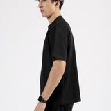DROP SHOULDER EMBROIDERED TEE