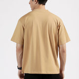 DROP SHOULDER EMBROIDERED TEE