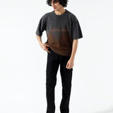 WASHED EFFECT BOXY FIT TEE
