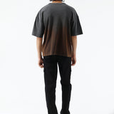 WASHED EFFECT BOXY FIT TEE
