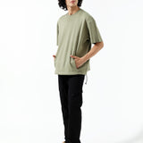 BAGGY FIT TEE WITH POCKET