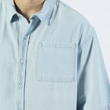 BOXY FIT DENIM SHIRT