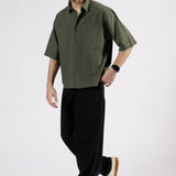 BOXY FIT OXFORD SHIRT