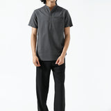 MANDARIN COLLAR SHIRT