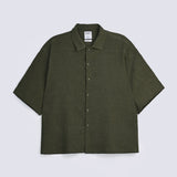 BOXY FIT TEXTURED SHIRT