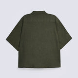 BOXY FIT TEXTURED SHIRT
