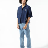 EMBROIDERED BOXY FIT SHIRT