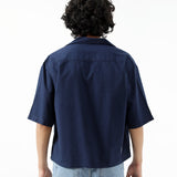EMBROIDERED BOXY FIT SHIRT