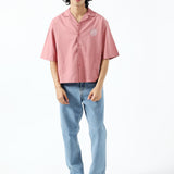 EMBROIDERED BOXY FIT SHIRT