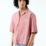 EMBROIDERED BOXY FIT SHIRT