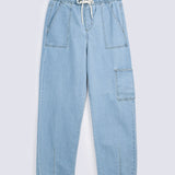 BAGGY FIT CARGO DENIM
