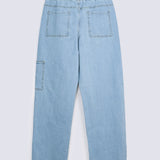 BAGGY FIT CARGO DENIM