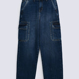 BAGGY FIT CARGO DENIM