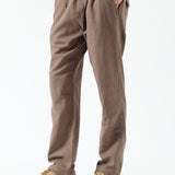 BAGGY FIT LINEN TROUSER