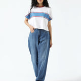 KIMONO STRIPED TOP