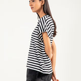 STRIPED KIMONO SHIRT