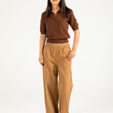 TEXTURED KNITTED POLO