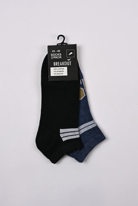 ANKLE SOCKS (PACK OF 2)