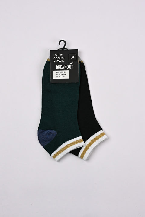ANKLE SOCKS (PACK OF 2)