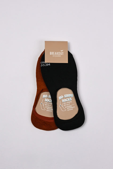 INVISIBLE SOCKS (PACK OF 2)