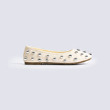 BALLET FLATS WITH CHUNKY STUDS