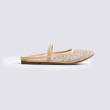 EMBELLISHED MULES