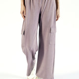 ACID WASH CARGO TROUSERS